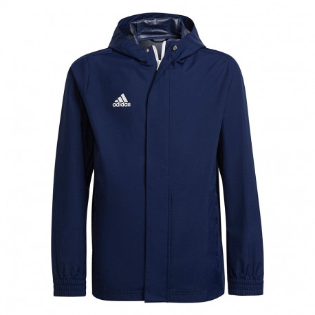 Kurtka dla dzieci adidas Entrada 22 All Weather granatowa H57511