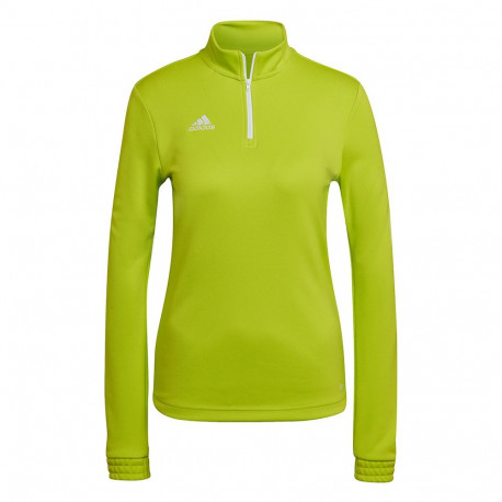 Bluza damska adidas Entrada 22 Top Training limonkowa HC5052