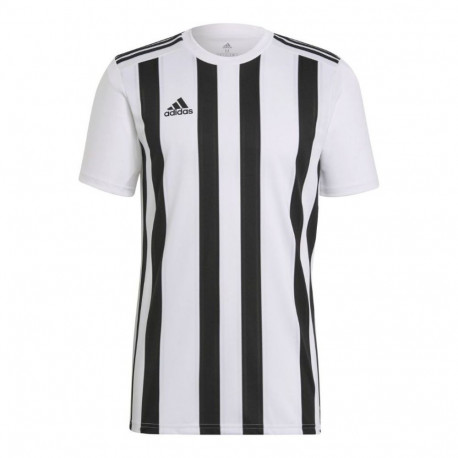 Adidas meeste spordisärk Striped 21 Jersey GV1377, valge-must