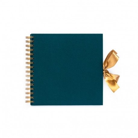 Album Canvas Dark Green 20.5x20.5cm, 30 lehte