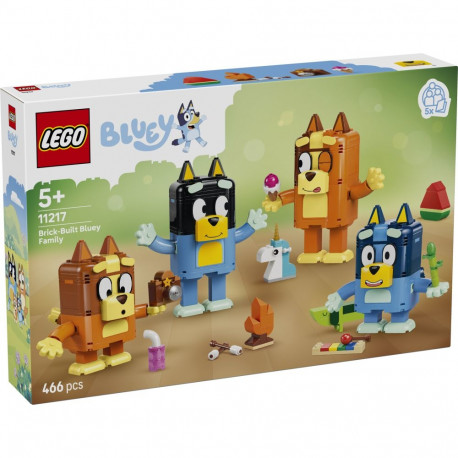 LEGO Bluey Klotsidest kokkupandav Bluey perekond