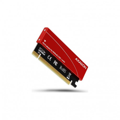 AXAGON M.2 SSD jahuti PCEM2-S PCI-E 3.0 16x NVMe kuni 80mm madala profiiliga