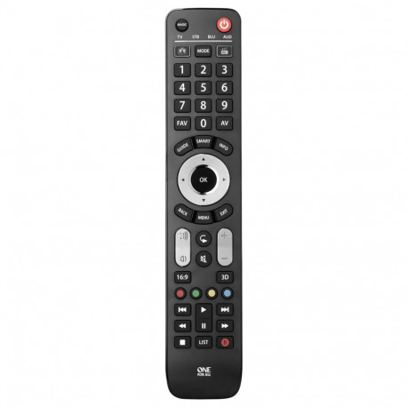 Universal Remote Control Replacement ONE FOR ALL / URC7145, Evolve 4 / 188680