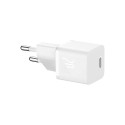 Mini wall charger Baseus GaN5 20W (white)