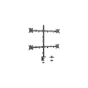 Bracket for four 17"-32" monitors