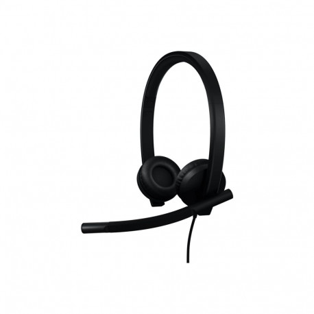 Logitech peakomplekt H570e stereoline Teams-versioon, must