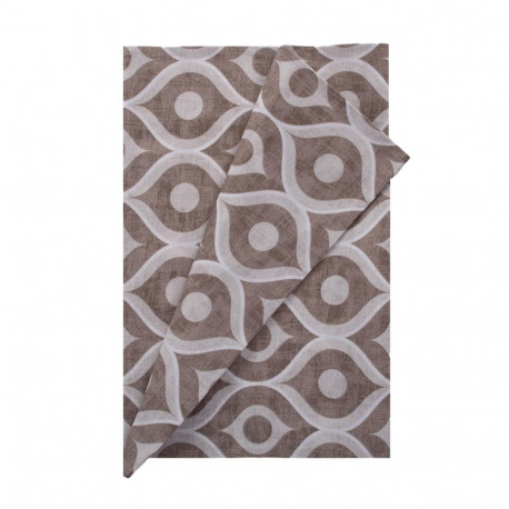 Table mat LONETA NEW 43x116cm, beige motif