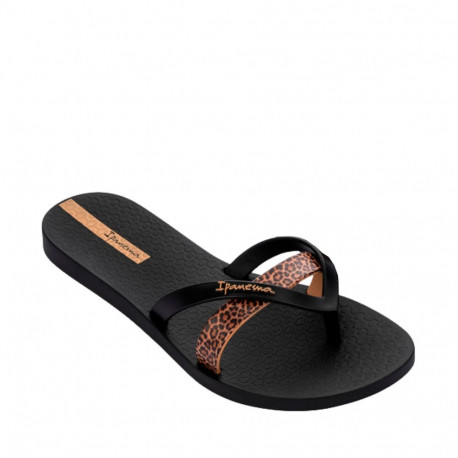 Klapki damskie Ipanema Kirei Chic czarno-beżowe 83673-BN982 40