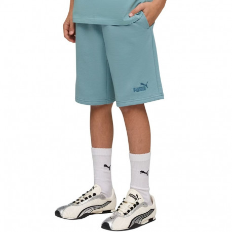 Spodenki dla dzieci Puma ESS Small No.1 Logo niebieskie 692974 47 164cm