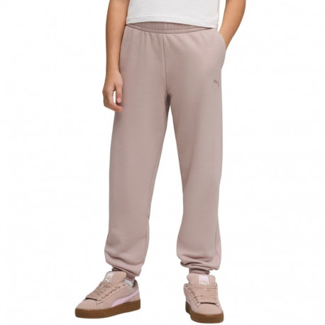 Spodnie dla dzieci Puma ESS Sweatpants CL FL beżowe 684898 89 128cm