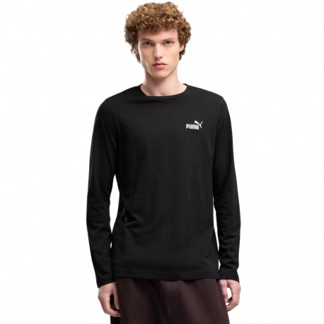 Puma meeste t-särk 682546 01 ESS No. 1 logoga pikkade varrukatega L, must
