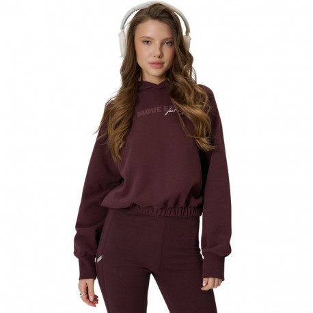 Bluza damska 4F F2175 ciemnorązowa 4FWSS26TSWSF2175 80S M