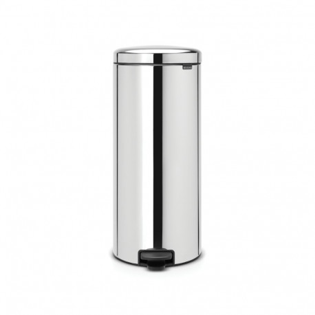 RABANTIA atkritumu tvertne ar pedali NewIcon  30 l  Brilliant Steel 114762 (8710755114762)