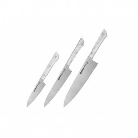 SAMURA kööginugade komplekt SHR-0220AW 3-osaline akrüül