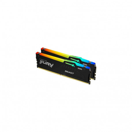 Kingston mälukomplekt KF556C36BBEAK2-16 DDR5 16GB 5600 CL36 kahest moodulist koosnev Beast, RGB