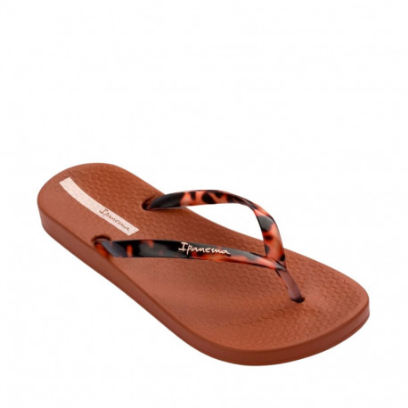 Klapki damskie Ipanema Anat Connect brązowy 83648-AJ406