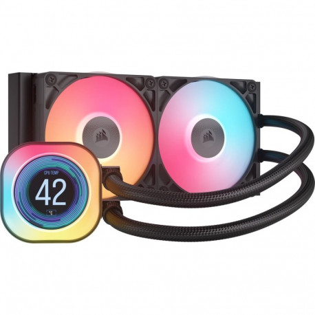 Corsair protsessori õhkjahuti iCUE LINK TITAN 240 RX LCD 12cm, must