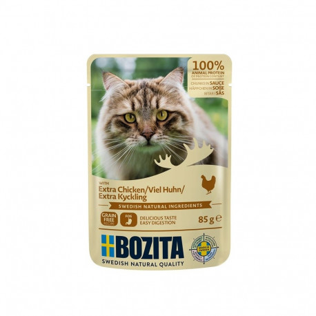 BOZITA Chicken Chunks in sauce - wet cat food - 85g