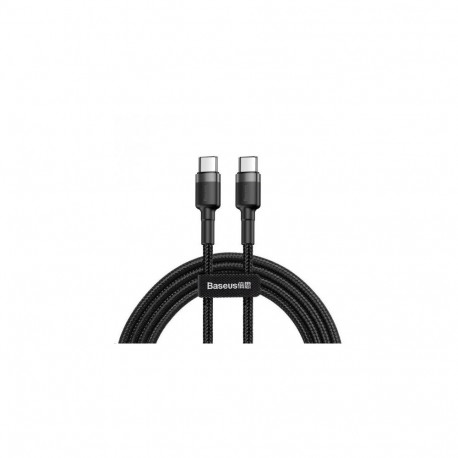 Baseus Cafule USB-kaabel USB C 2m, must, hall
