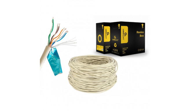 FTP cable-shielded cable C5e 305m Al/Cu