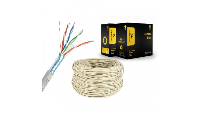 FTP-shielded cable KAT 5e aluminum-copper 305m
