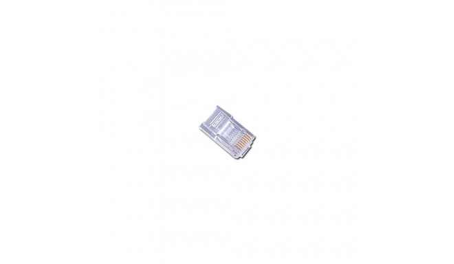 Product Title: RJ45 8P8C Network Modular Plugs - 30µ Gold Plated - 100 Piece Pack
