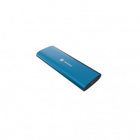 External SSD enclosure RHINO M.2 NVME USB-C 3.2 horizon blue