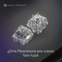 Dark Project mehaaniline klaviatuur ALU87B Bushido G3MS Moonstone lülitid USA QWERTY kodu- ja kontor
