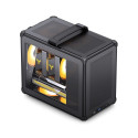 Jonsbo C6 MAX PC Case, Mini Case, Micro-ATX, Tempered Glass - black