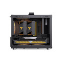 Jonsbo C6 MAX PC Case, Mini Case, Micro-ATX, Tempered Glass - black