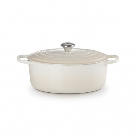 Le Creuset pott 21178317164430 6.3L ovaalne, kreem