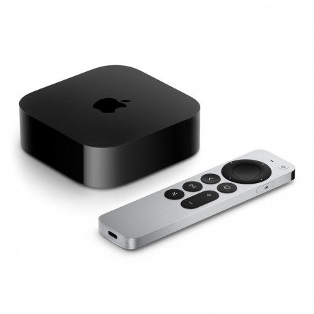 Apple TV 4K Ultra HD 64GB Wi-Fi, must, hõbedane