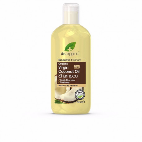 DR. ORGANIC BIOACTIVE ORGANIC aceite de coco virgen orgánico champú 265 ml