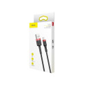 Baseus Cafule USB Lightning Cable 2.4A 1m / red/black