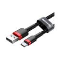 Baseus Cafule USB-C Cable 3A 1m / Red/Black