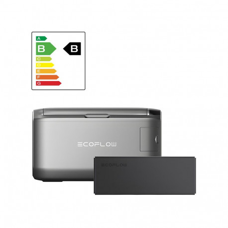 Set: EcoFlow Glacier 35L Portable Refrigerator + 298Wh Battery.