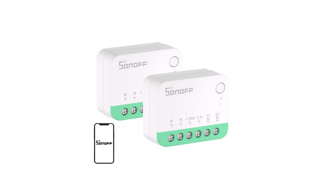 SONOFF MINIR4M (Extreme) Matter Switch, 2-Pack