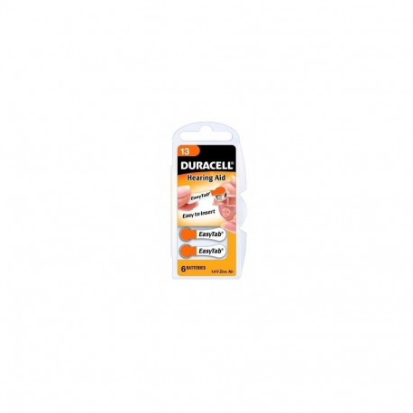 Duracell A13/DA13/ZL13  Zinc air cells  6 pc(s)