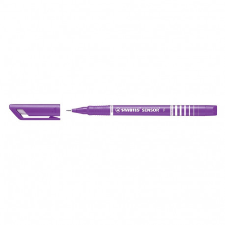 Tindipliiats Stabilo Sensor Fine, fineliner 0,3mm, lilla