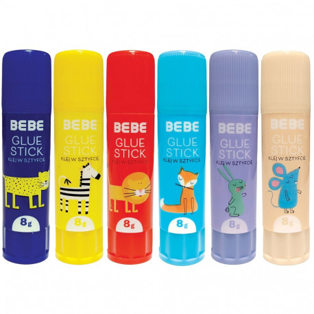 Liimipulk Interdruk 8g BEBE Kids assortii