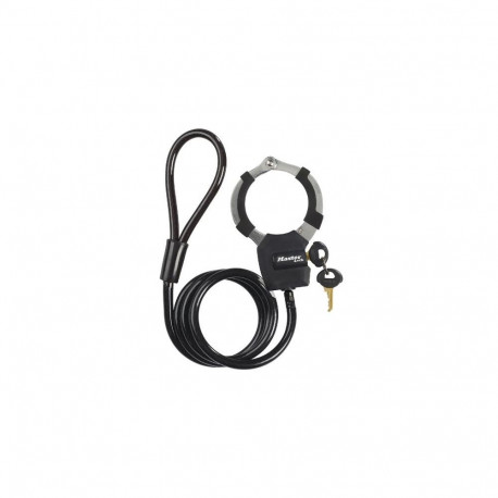 MASTER LOCK Street Cuff Black 1000 mm Cable lock