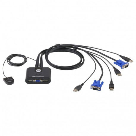 "DATA KVM ATEN CS22U KVM-Switch 2xKVM/4xUSB/2xVGA"