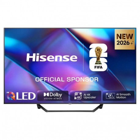 "108,0cm/43"" (3840x2160) Hisense 43A7DS Smart TV 4K Hi-QLED 8ms 60Hz HDMI USB LAN HDR VESA WiFi Blu