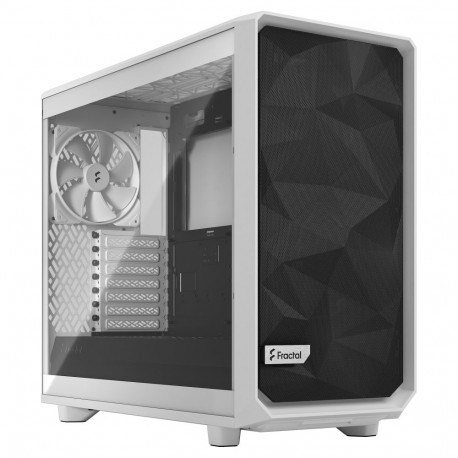 Fractal Design mängukorpus Meshify 2 Lite midi-ATX TG Clear Tint aknaga, valge