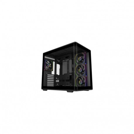 Cooler Master korpus Elite 600 ARGB midi 2 karastatud klaasipaneeliga, must