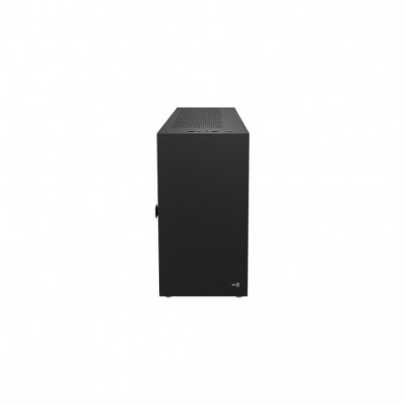 "Mini Aerocool CS-111-G-BK-v1 (schwarz, Tempered Glass)"