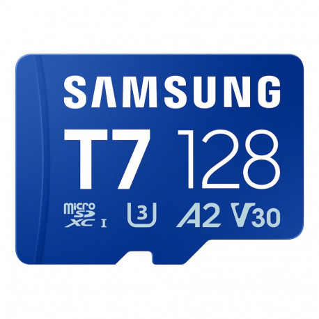 Samsung microSD mälukaart T7 MB-MB256T/WW 128GB mõeldud nutitelefonidele, tahvelarvutitele ja käsiko