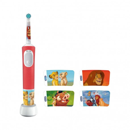 Oral-B Electric Toothbrush | Pro Kids 3+ Lion King | Rechargeable | For kids | Number of brush heads