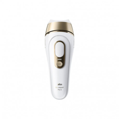 Braun epilaator Silk expert Pro 5 PL5210 3 võimsustaset, valge/kuldne
