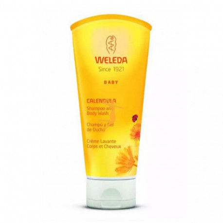 WELEDA BABY CALENDULA CHAMPU GEL DE BAÑO 200ML